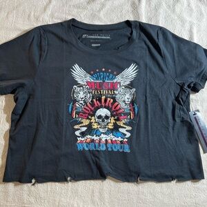 New Prince Peter graphic distressed cropped T-shirt. Size X-large.‎